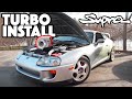Cheap MK4 Supra Rebuild EP6 - Cheap Supra Gets a BIG TURBO