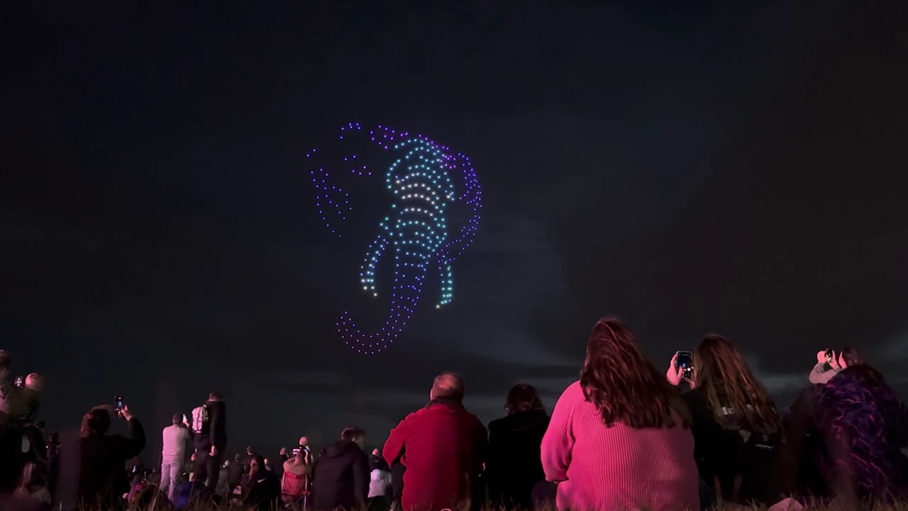 Space Safari Drone show at Cheshire show ground 2025