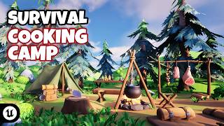 Survival Cooking Camp - Stylized Hand-Painted RPG Props