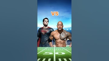 Thumbnail of John cena & Superman & Messi vs The Rock & The flash & Cristiano #shorts #football