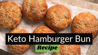 How to make Low Carb Keto Hamburger Bun| The Keto World