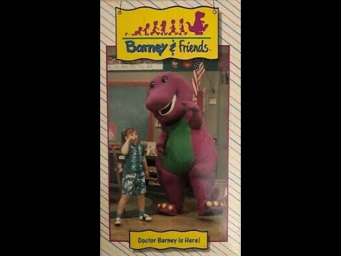 Barney & Friends: Doctor Barney Is Here! 1993 VHS