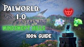 Palworld 1.0 100% Location Guide #5: Windswept Hills