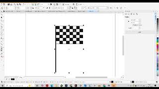 Flag how to make checkered flag in coreldraw