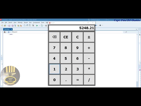 How to Create a Calculator with Pascal in Delphi