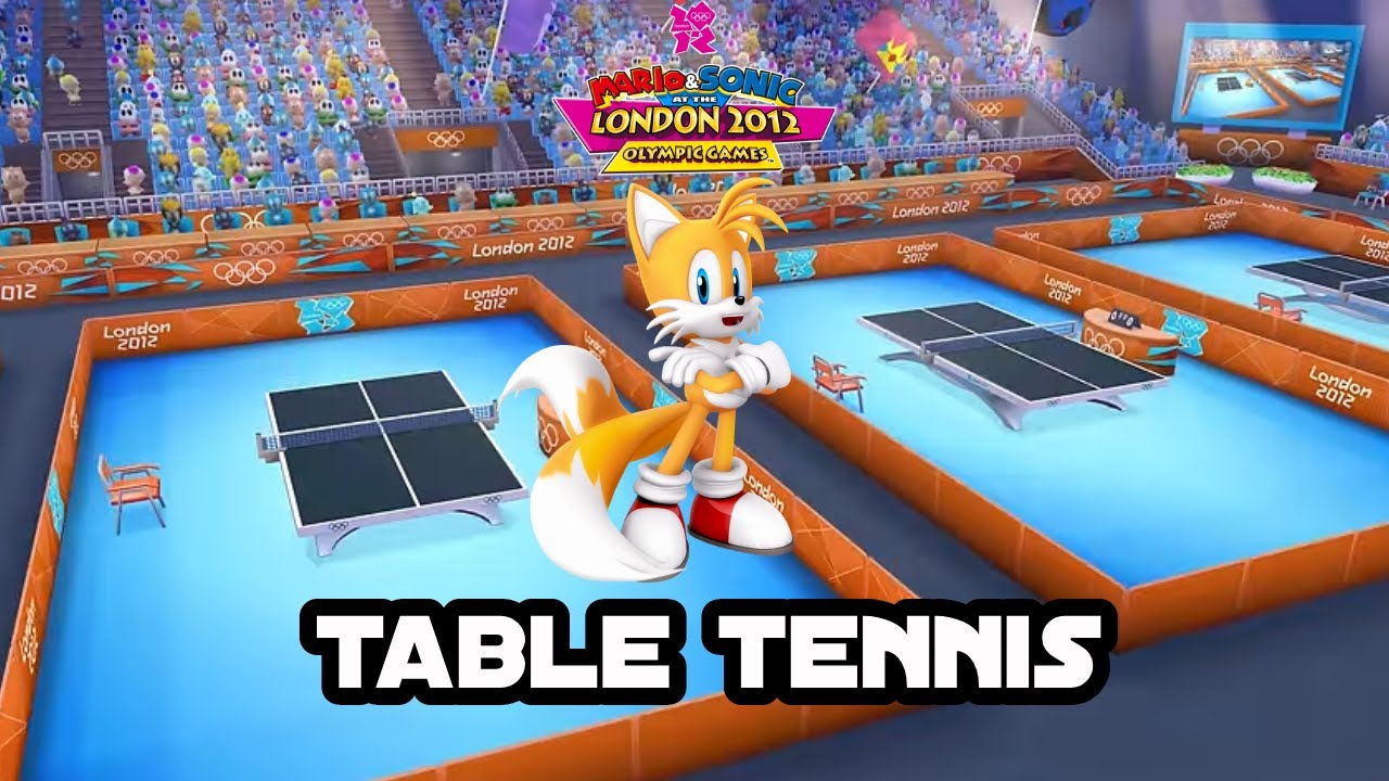 Mario & Sonic At The London 2012 Olympic Games Table Tennis # 16 (Tails)