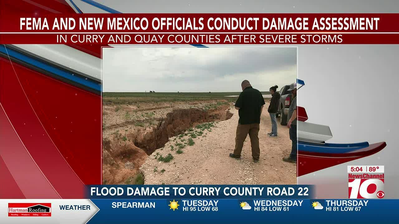 VIDEO: State of New Mexico, FEMA staff conducting damage assessments in ...