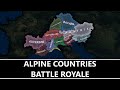 Alpine Countries - Battle Royale - Hoi4 Timelapse