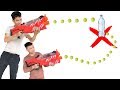 PhD Nerf Gun Battle 🎯 | Nerf Shooting Competition