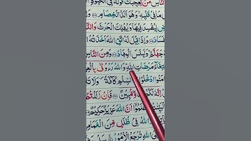 سوره بقره آیه 207 💯 #تلاوت #فوق القرآن