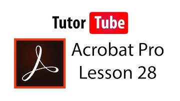 Adobe Acrobat Pro Tutorial - Lesson 28 - Sticky Notes, Comments and other Markups