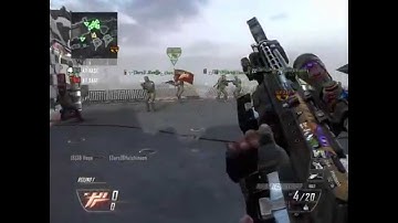 Insane BO2 private match trickshot #1