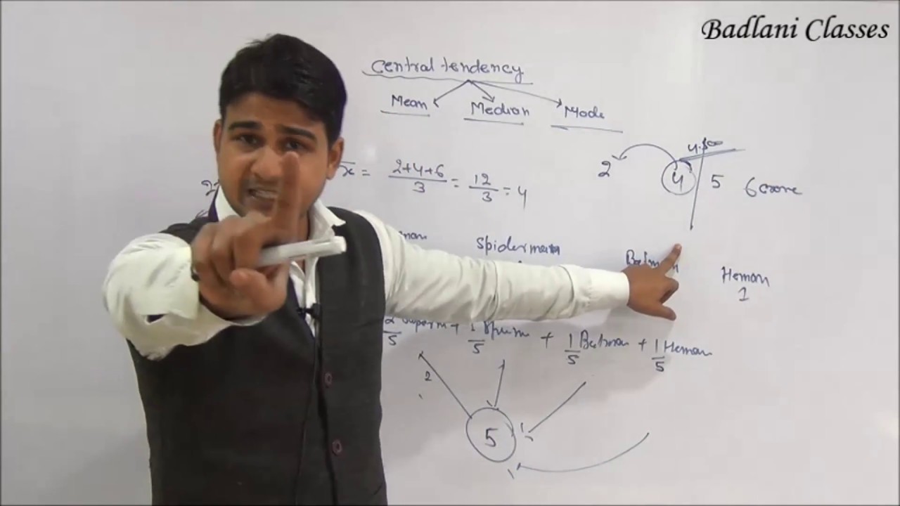 CA / CS Foundation Statistics Central Tendency YouTube