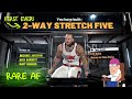 *FIRST EVER* ULTRA RARE TWO-WAY STRETCH FIVE ON 2K21 CURRENT GEN! RAREST BUILD! ACTUAL 2-WAY NAME👀😈