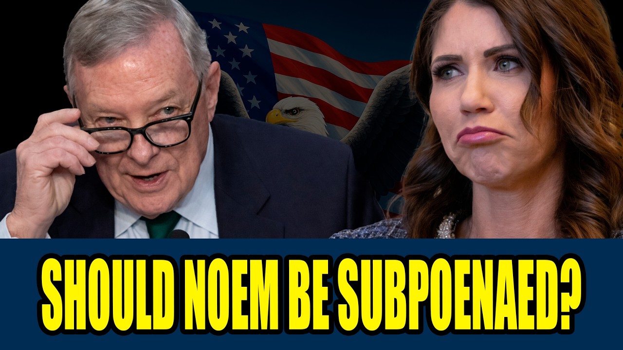 Senator Dick Durbin CALLS OUT Kristi Noem Over DHS Oversight Subpoena Threat — Senate Erupts