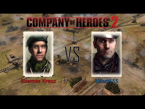 [COH2]BF(Commando Regiment) vs OKW(Elite Armored Doctrine) 2020 07 23 ...