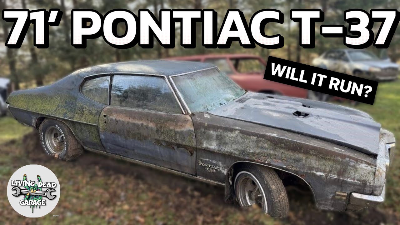 Найден в сарае: Pontiac T-37 1971 года выпуска. Заводится ли? Living Dead Garage
