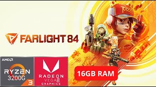 Farlight 84 - RYZEN 3 3200G / VEGA 8 2GB / 16GB RAM DDR4