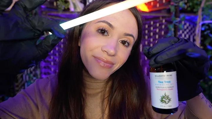 ASMR / Relaxing Scalp Check & Treatment (layered sounds, latex gloves, personal attention)