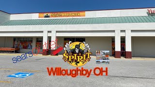 SPIRIT HALLOWEEN 2021 WILLOUGHBY OHIO (Former Sears Outlet) Ep.11