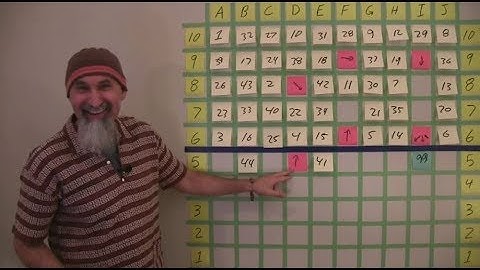 Attempt at Solving the 10 by 10 Math Puzzle by Breaking the Grid into Two Equal Parts [ASMR, Male]