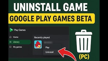 How to Uninstall a game from Google Play Games Beta