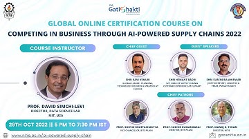 Inauguration session || Competing in Business through AI-Powered Supply Chains 2022