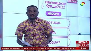 FIFA World Cup 2022: Group H - Black Stars To Play Portugal, Uruguay & S. Korea