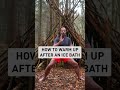 How to warm up after cold exposure!