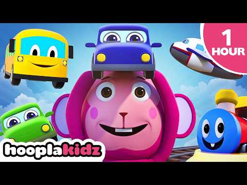 Vehicles Song | Sing Along Kids Songs | HooplaKidz