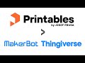 Je passe de thingiverse  printables et peuttre que vous devriez aussi