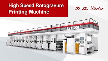 High Speed Rotogravure Printing Machine, 6 Colour / 8 Colour /10 Colour Gravure Printing Machine