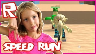 Speed Run 4 / Flying like a Worm / Roblox