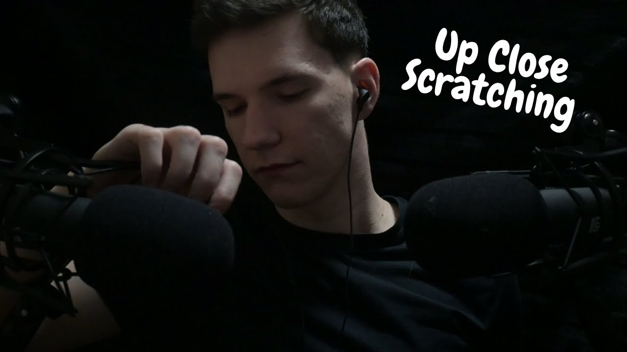 ASMR Mic Scratching for Deep Sleep (No Talking, Up Close)