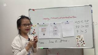 Acellus Math - comparing amount - is greater than/is less than (Elsa) 04/04/2025