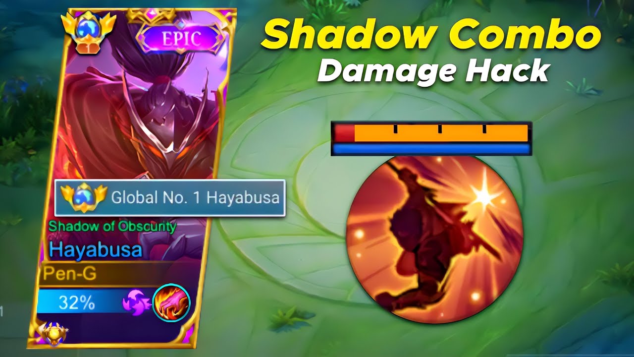 HAYABUSA NEW SHADOW COMBO PERFECT?, TUTORIAL HAYABUSA