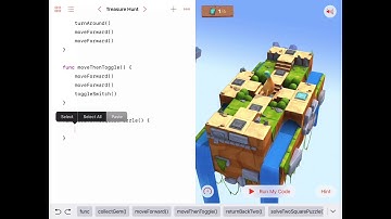Treasure Hunt - Swift Playgrounds