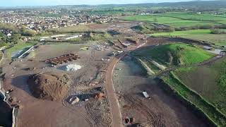 Orchard Grove from above, January 2023