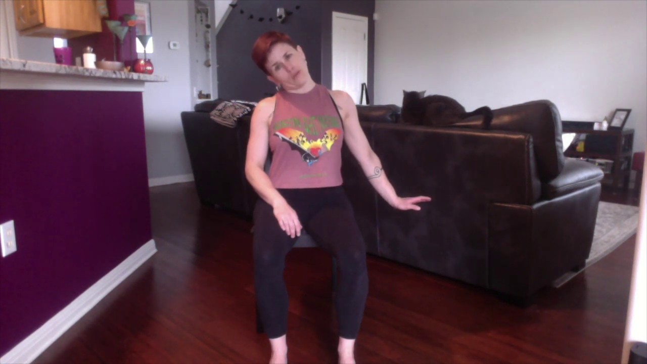 Stretching with a Chair