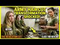 Army Haircut Women: Extreme Transformation (Buzzcut) - Ep. 1