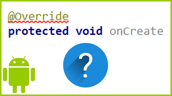 What Is @Override? - Android Studio Tutorial