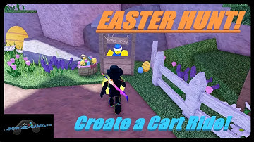 [EGG HUNT] Create a Cart Ride! Color Calamity, How to find the Egg, Roblox