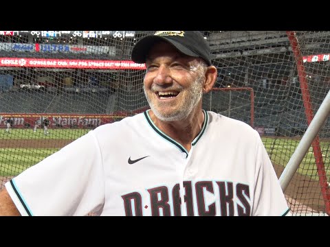 NASCAR Champion Dale Jarrett Throws Out First Pitch at Dbacks’ NASCAR Night