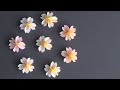 簡単！クラフトパンチで作る桜の花の作り方 - DIY How to Make Paper Cherry  Blossom