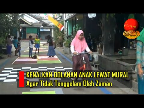 KENALKAN DOLANAN ANAK LEWAT MURAL