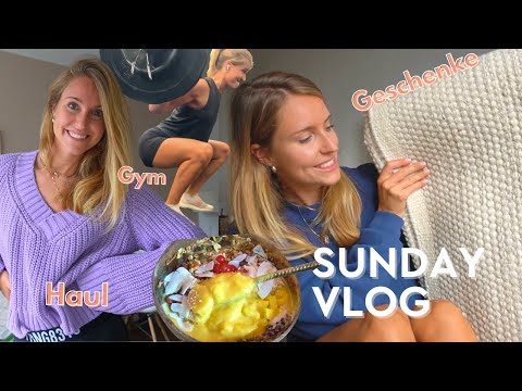 SUNDAY VLOG | Geburtstagsgeschenke 🎁, Herbst Haul 🧥, Wohnzimmer Makeover 🪴, Gym 🏋🏼