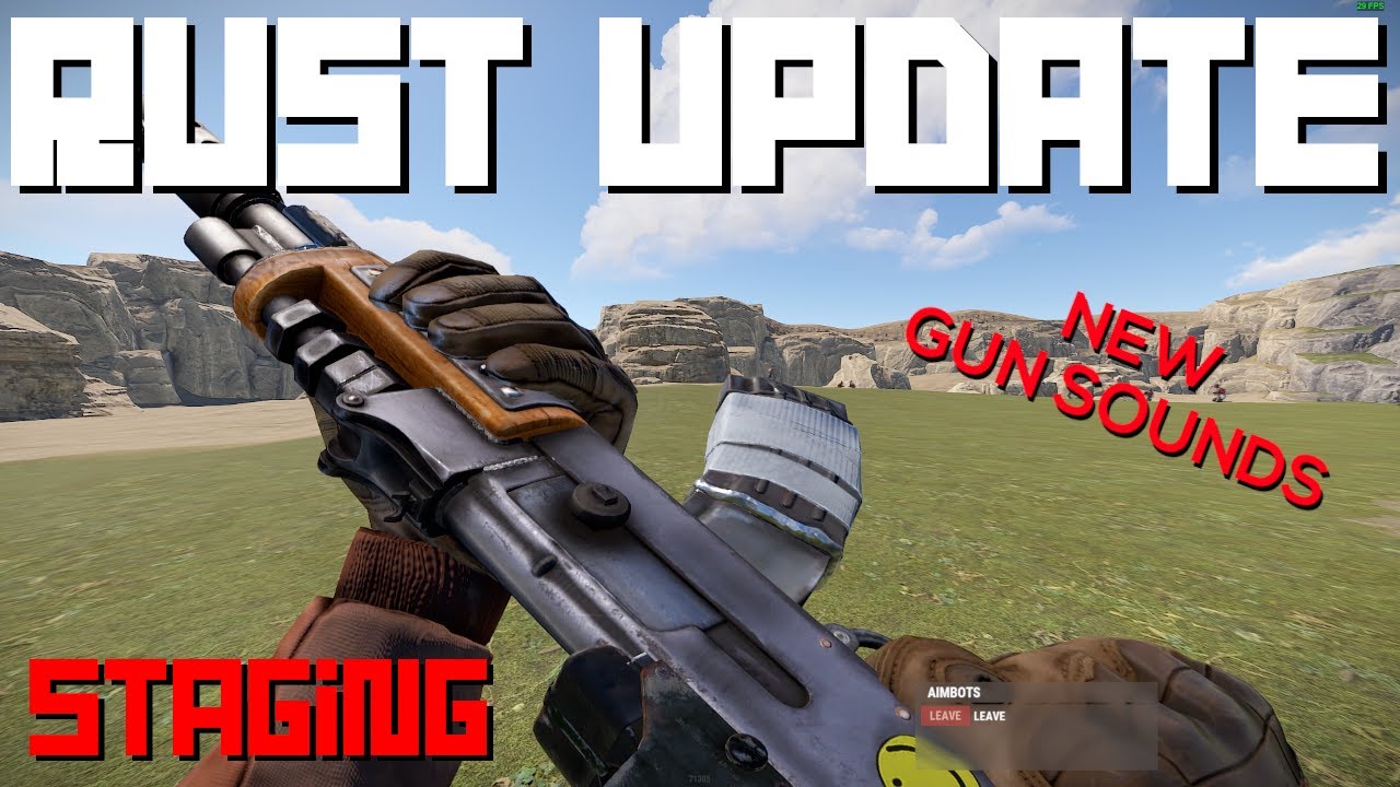 Update Rust Gun Rust Update | PVP-Update | New Gun Sounds - YouTube