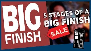 The 5 stages of finding out there is a Big Finish Sale  │Doctor Who