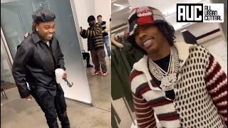 Gunna & Lil Baby Cant Stop Making Goat Sounds While Shopping At Rick Owens  