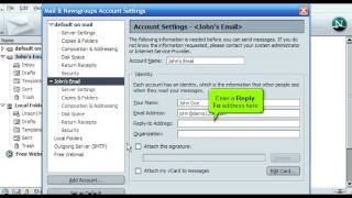 Setting Up Email with Netscape